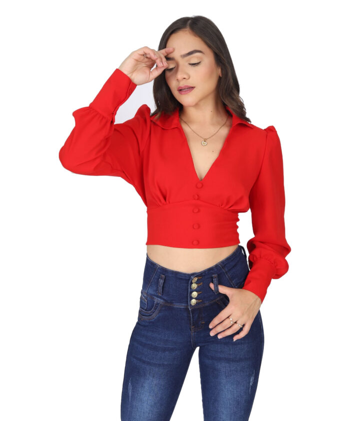 KIYARI PERU | BLUSA SEDA FRANCESA