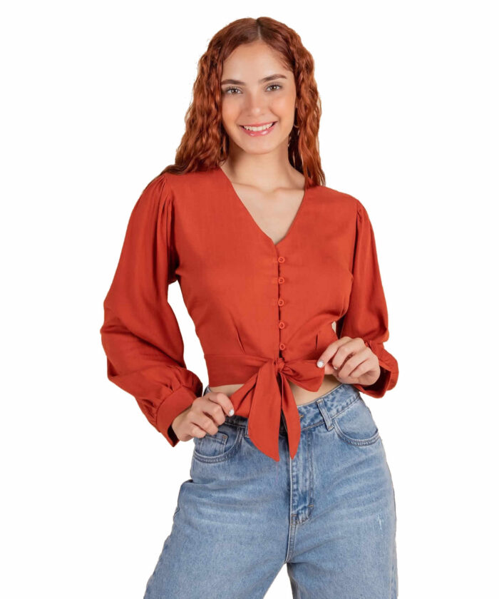 KIYARI PERU | BLUSA DE LINO