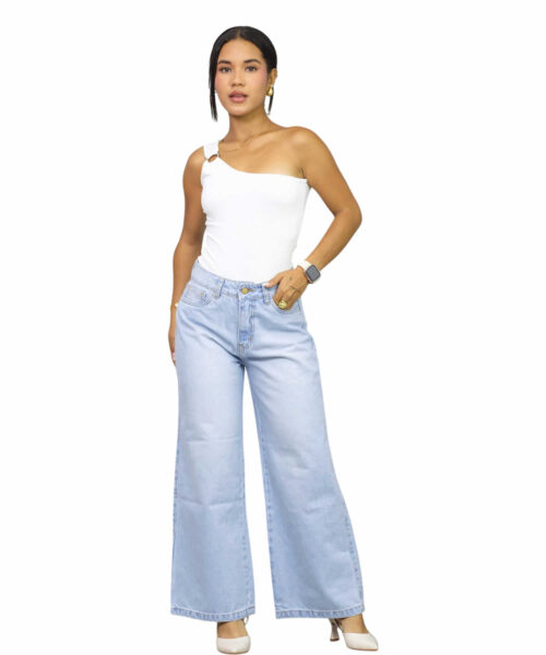 KIYARIPERU | JEAN WIDE LEG