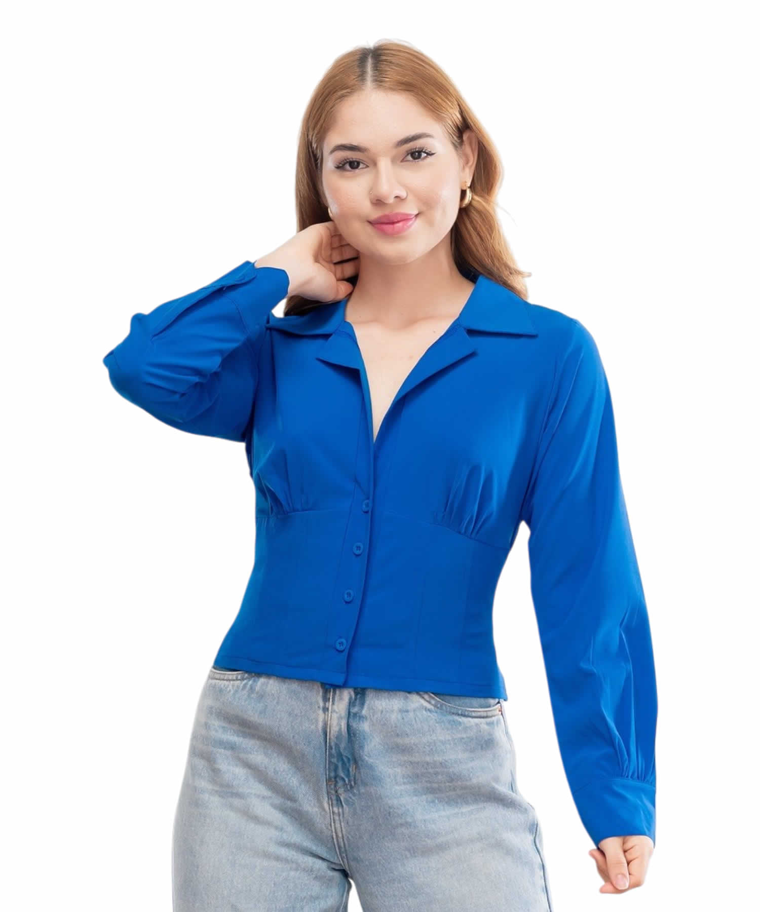 KIYARIPERU | BLUSA SEDA FRANCESA