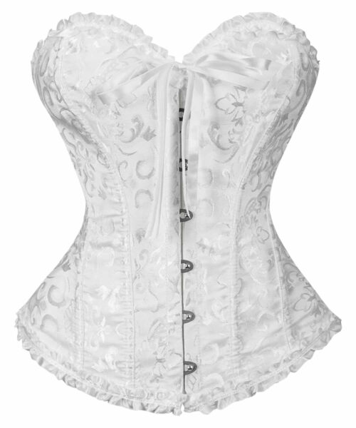 KIYARIPERU | CORSET VICTORIANO BLANCO