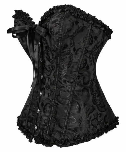 KIYARIPERU | CORSET VICTORIANO NEGRO