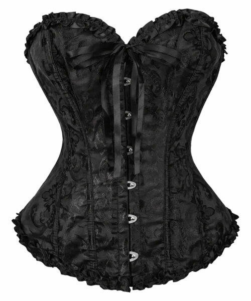 KIYARIPERU | CORSET VICTORIANO NEGRO