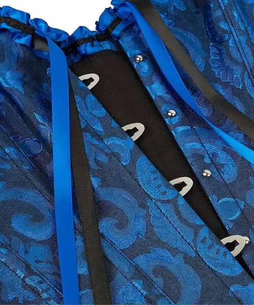 KIYARIPERU | CORSET VICTORIANO AZUL